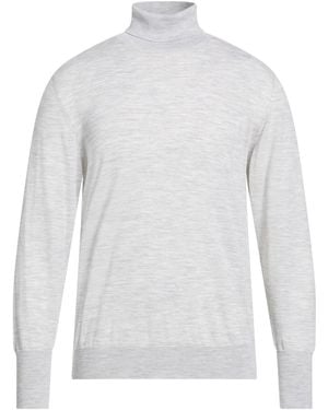 Eleventy Light Turtleneck Wool - White