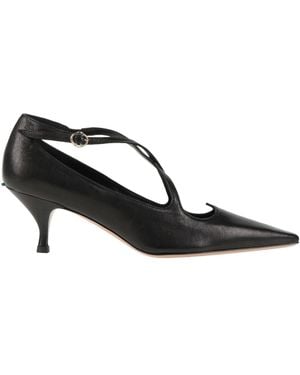 A.Bocca Pumps Leather - Black