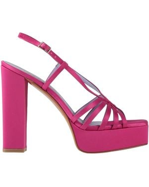 Albano Sandals Textile Fibres - Pink