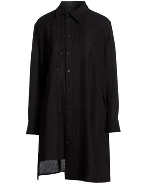 Yohji Yamamoto Mini Dress Wool - Black