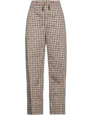 Max Mara Pants Cotton, Elastane - Gray
