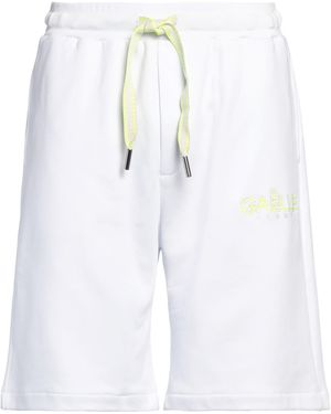 Gaelle Paris Shorts & Bermuda Shorts Cotton, Elastane - White