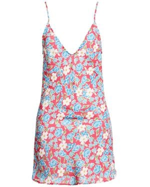 Bella Venice Mini Dress Polyester - Red