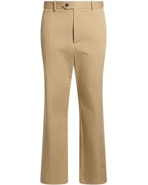 Paul & Joe Trousers Cotton, Elastane - Natural