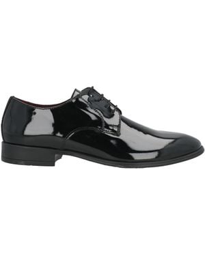 Antica Cuoieria Zapatos De Cordones - Negro