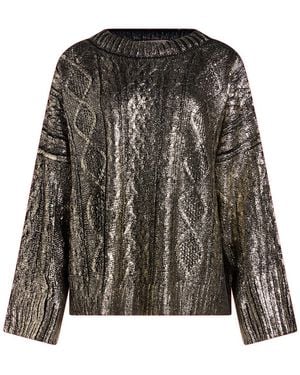 Carla G Pullover - Mettallic