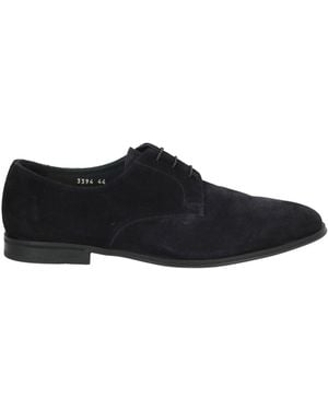 Doucal's Lace-Up Shoes Leather - Black