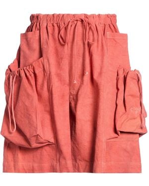 STORY mfg. Antique Rose Shorts & Bermuda Shorts Organic Cotton - Red