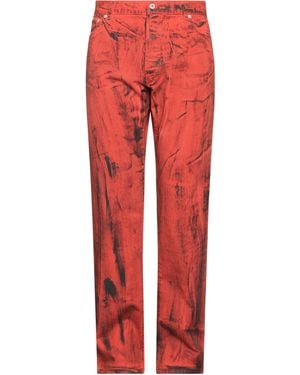 Heron Preston Jeans - Red