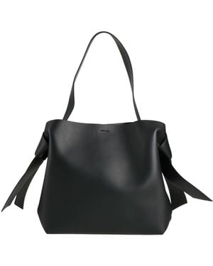 Acne Studios Shoulder Bag Leather - Black