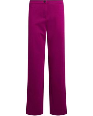 Diana Gallesi Pants Viscose, Polyamide, Elastane - Purple