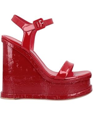 HAUS OF HONEY Sandals - Red