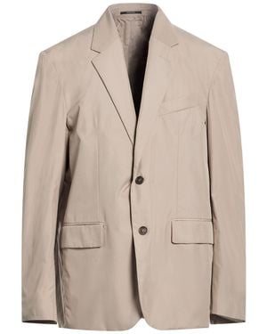 dunhill Taupe Blazer Polyester - Natural