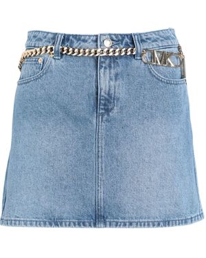 MICHAEL Michael Kors Denim Skirt - Blue