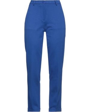 Caractere Trousers Viscose, Polyamide, Elastane - Blue