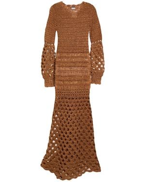 Alberta Ferretti Maxi Dresses - Brown