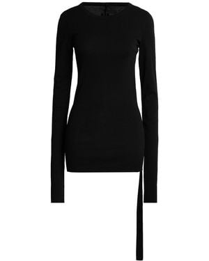 Rick Owens T-Shirt Cotton - Black