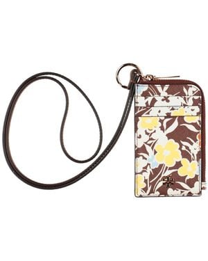 Tory Burch Tarjetero - Metálico