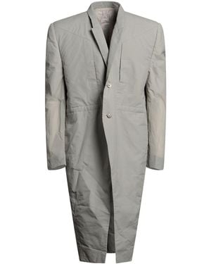 Rick Owens Overcoat & Trench Coat - Grey