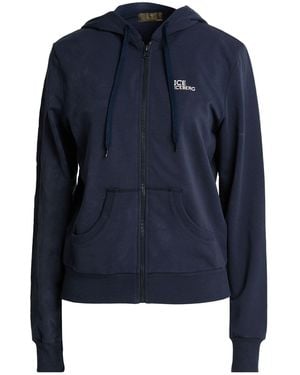 Ice Iceberg Sweatshirt Cotton, Elastane - Blue