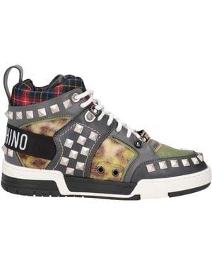 Moschino Trainers Textile Fibres - Green