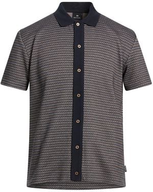 Paul Smith Shirt Polyester, Cotton, Viscose, Elastane - Gray