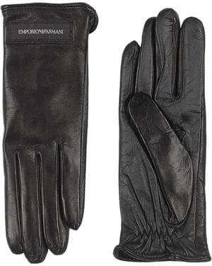 Emporio Armani Guantes - Negro