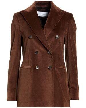 Lardini Blazer Cotton, Elastane - Brown