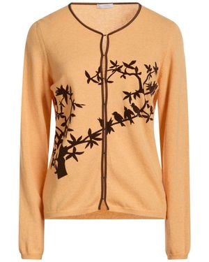 Ballantyne Cardigan Cashmere - Natural