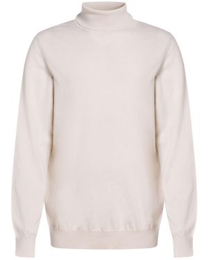 Gran Sasso Turtleneck Cashmere - White