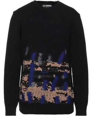 Les Hommes Pullover - Blau