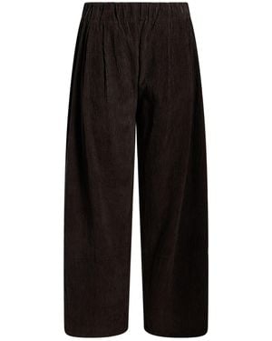 Apuntob Dark Pants Cotton, Elastane - Black