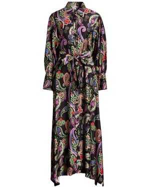 CONNOR & BLAKE Maxi Dress Viscose - Black