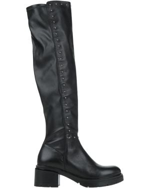 Tosca Blu Knee Boots - Black