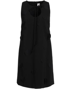 1 One Mini Dress Viscose, Polyamide, Elastane - Black