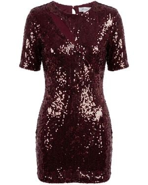 Motel Mini Dress Polyester - Purple