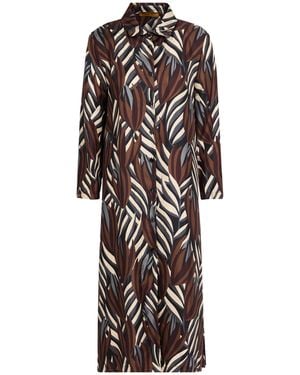 Siyu Vestito Midi - Marrone