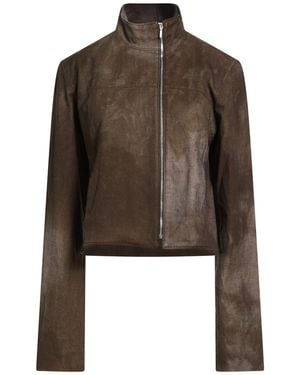 rusfrcade Denim Outerwear - Brown