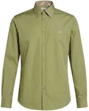 Burberry Camicia - Verde