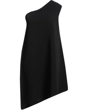 Issey Miyake Mini Dress Polyester - Black