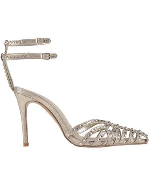 Exe' Sandals - Metallic