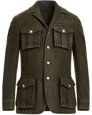 L.B.M. 1911 Military Jacket Virgin Wool, Nylon - Green