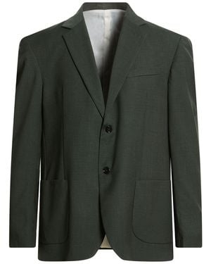 Liu Jo Dark Blazer Polyester, Wool, Elastane - Green