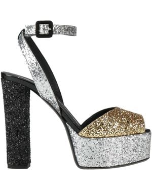 Giuseppe Zanotti Sandals Leather - Metallic