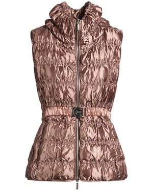 Moorer Vest Polyamide - Brown