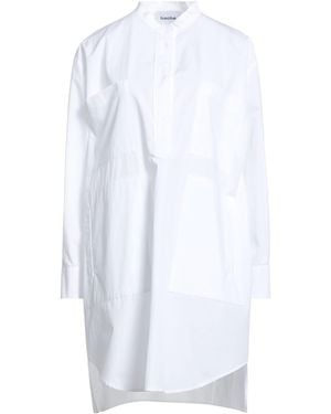 Hache Mini Dresses - White