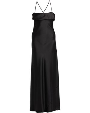 ACTUALEE Maxi-Kleid - Schwarz