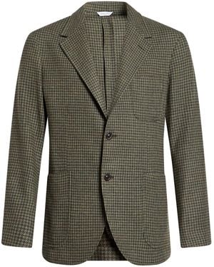 Boglioli Military Blazer Wool, Cashmere - Green