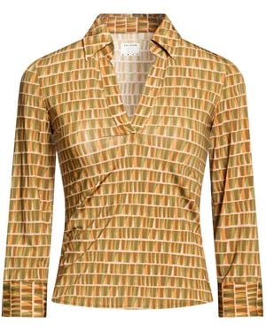 Caliban Polo Shirt Polyamide, Elastane - Metallic