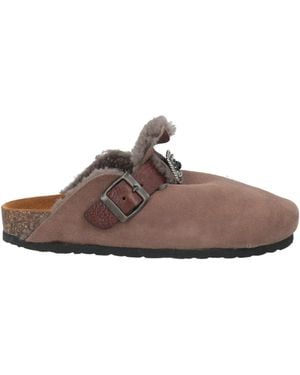 Post & Co Mules & Clogs Shearling - Brown